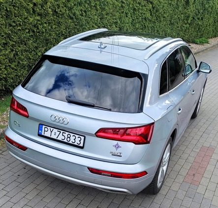 Audi Q5 cena 108500 przebieg: 142000, rok produkcji 2018 z Poznań małe 277